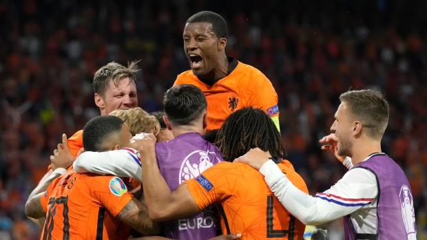 Netherlands Celebrates, The Canadian Press Netherlands Celebrates