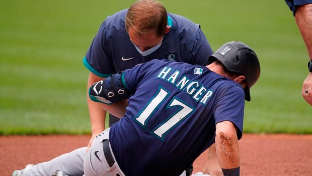 Mitch Haniger, The Canadian Press Mitch Haniger