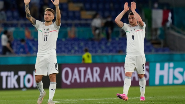 Ciro Immobile Andrea Belotti, The Canadian Press Ciro Immobile Andrea Belotti