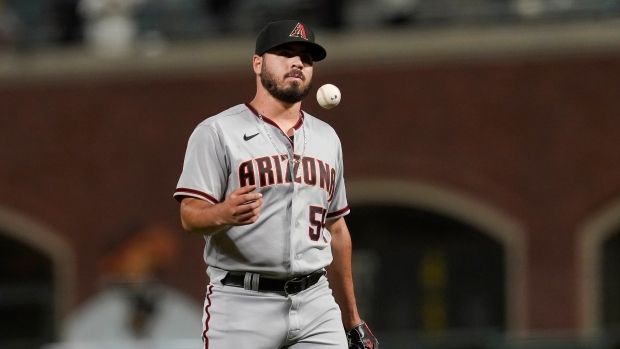 Arizona Diamondbacks pitcher Humberto Castellanos, The Canadian Press Arizona Diamondbacks pitcher Humberto Castellanos