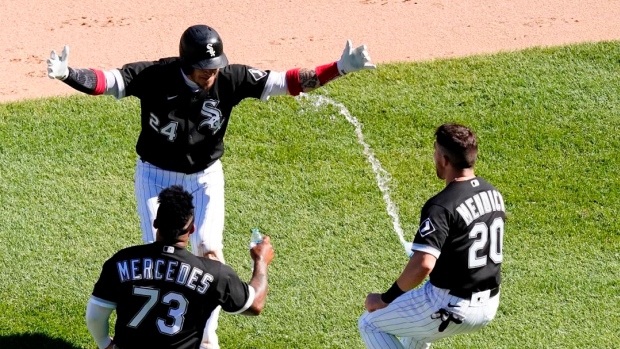 Yasmani Grandal, Yermin Mercedes, Danny Mendick