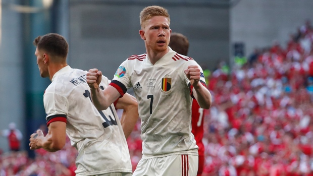 Kevin De Bruyne, The Canadian Press Kevin De Bruyne
