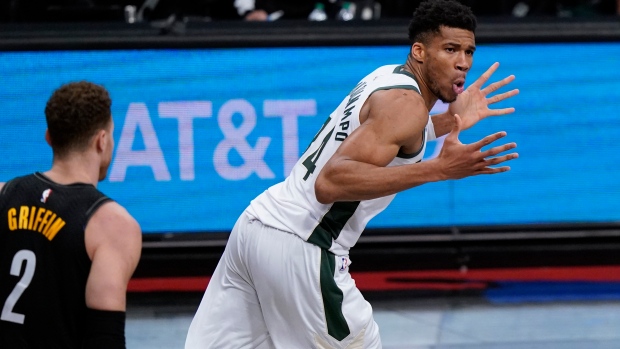 Giannis Antetokounmpo, The Canadian Press Giannis Antetokounmpo