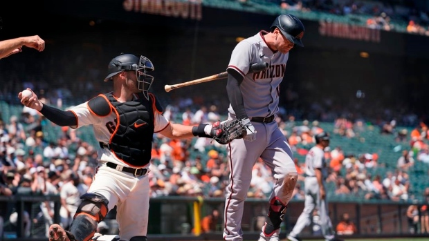 Arizona Diamondbacks' Carson Kelly, The Canadian Press Arizona Diamondbacks' Carson Kelly
