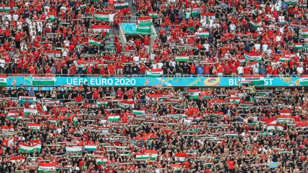 Hungarian fans 