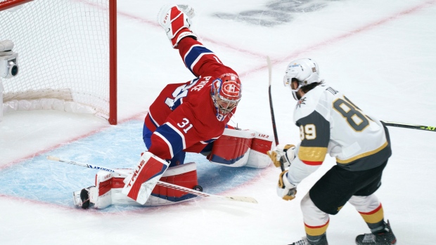 Carey Price, Alex Tuch, The Canadian Press Carey Price, Alex Tuch