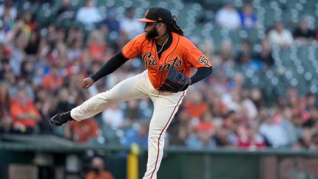 Johnny Cueto, The Canadian Press Johnny Cueto