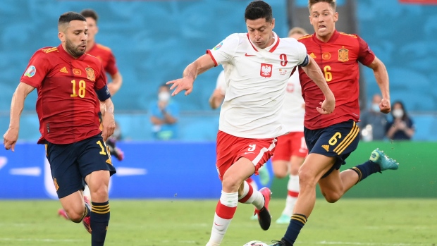 Robert Lewandowski, The Canadian Press Robert Lewandowski