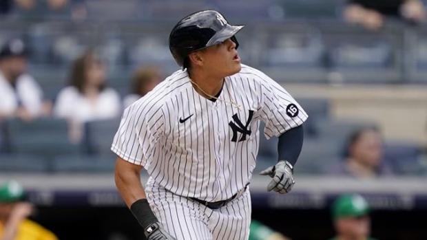 Gio Urshela, The Canadian Press Gio Urshela
