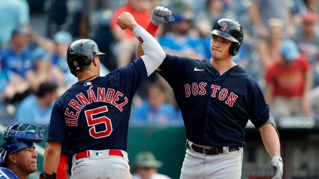 Enrique Hernandez Bobby Dalbec, The Canadian Press Enrique Hernandez Bobby Dalbec