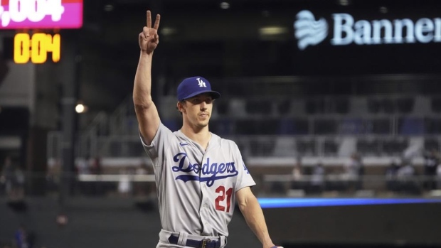 Walker Buehler, The Canadian Press Walker Buehler