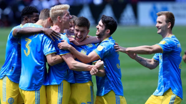 Philadelphia Union celebrate, Justin Casterline/Getty Images Philadelphia Union celebrate