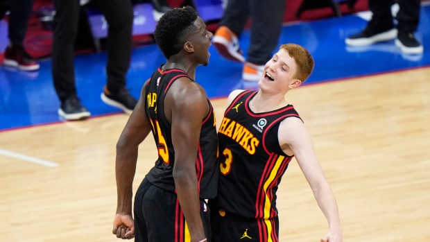 Clint Capela Kevin Huerter, The Canadian Press Clint Capela Kevin Huerter