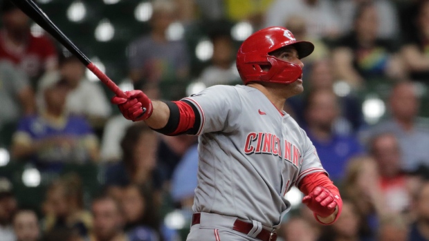 Joey Votto, The Canadian Press Joey Votto