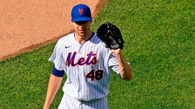 Mets de Nueva York Jacob deGrom lesionado