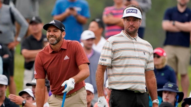 Sergio Garcia Bubba Watson, The Canadian Press Sergio Garcia Bubba Watson