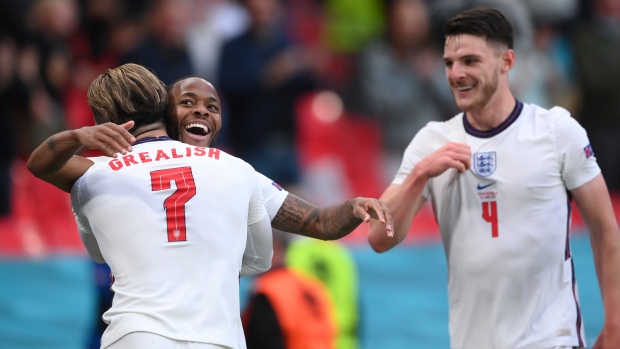 Raheem Sterling Jack Grealish, The Canadian Press Raheem Sterling Jack Grealish