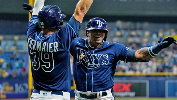 Kevin Kiermaier Wander Franco, The Canadian Press Kevin Kiermaier Wander Franco