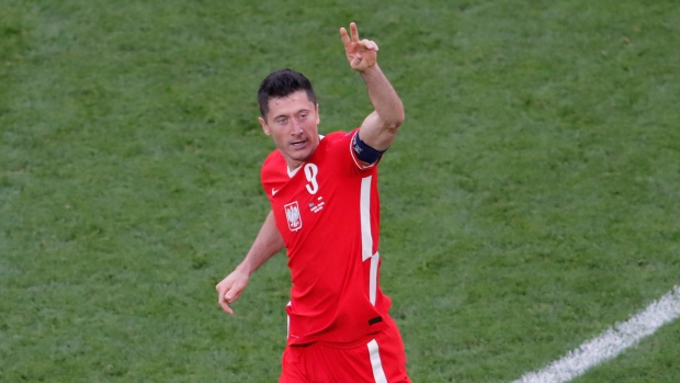 Robert Lewandowski, The Canadian Press Robert Lewandowski