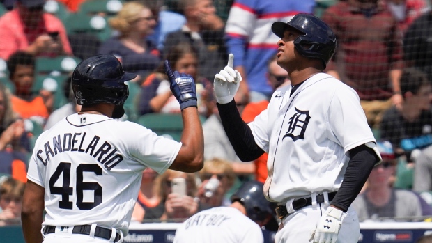 Jeimer Candelario Jonathan Schoop, The Canadian Press Jeimer Candelario Jonathan Schoop