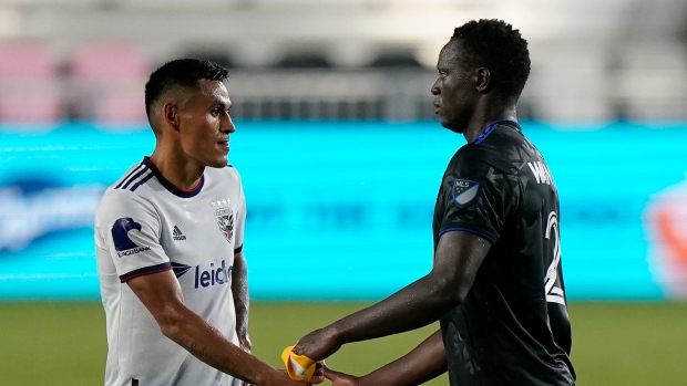 Andy Najar Victor Wanyama, The Canadian Press Andy Najar Victor Wanyama