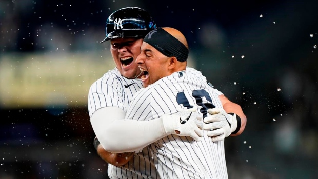 Luke Voit Rougned Odor, The Canadian Press Luke Voit Rougned Odor