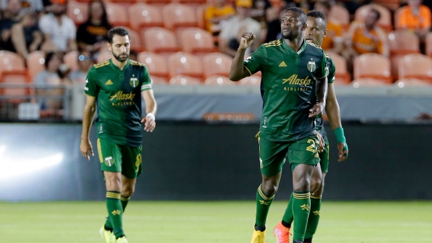 Portland Timbers' Diego Valeri, Dairon Asprilla and Jeremy Ebobisse, The Canadian Press Portland Timbers' Diego Valeri, Dairon Asprilla and Jeremy Ebobisse