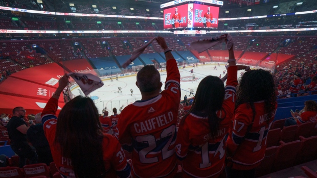 Montreal Canadiens fans