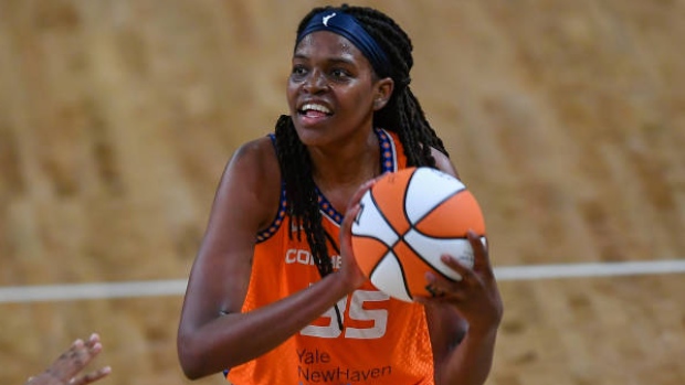 Jonquel Jones, Rich von Biberstein/Icon Sportswire via Getty Images Jonquel Jones