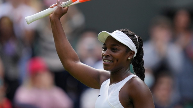 Sloane Stephens, The Canadian Press Sloane Stephens