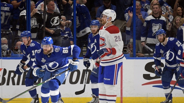 Tampa Bay Lightning celebrate