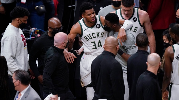 Giannis Antetokounmpo, The Canadian Press Giannis Antetokounmpo