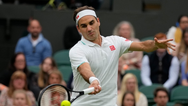 Roger Federer , The Canadian Press Roger Federer