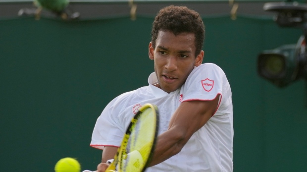 Felix Auger-Aliassime, The Canadian Press Felix Auger-Aliassime
