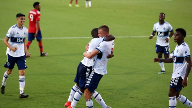 Vancouver Whitecaps celebrate