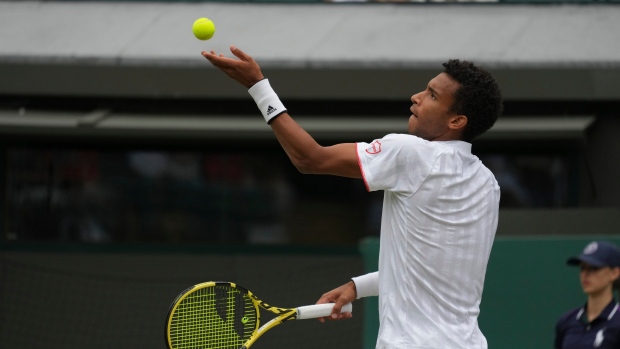 Felix Auger-Aliassime, The Canadian Press Felix Auger-Aliassime