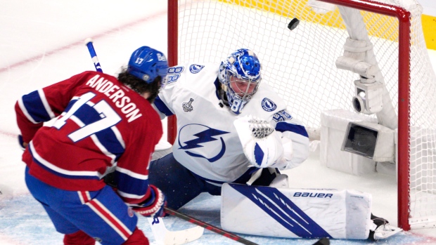 Josh Anderson Andrei Vasilevskiy, The Canadian Press Josh Anderson Andrei Vasilevskiy