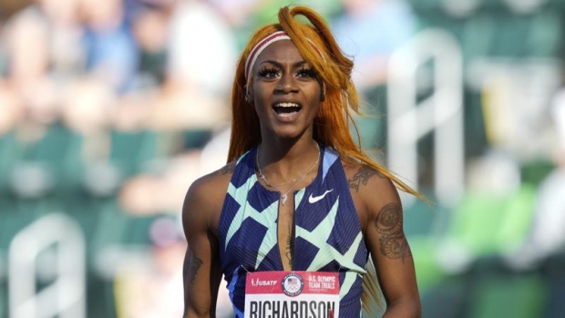 Sha'Carri Richardson, The Canadian Press Sha'Carri Richardson