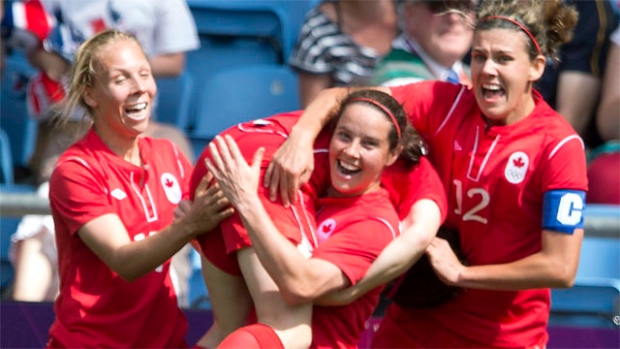 Rhian Wilkinson and Diana Matheson, The Canadian Press Rhian Wilkinson and Diana Matheson