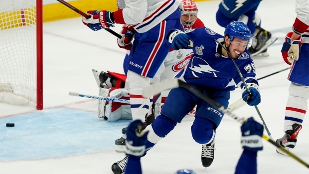 Lightning strikes twice: Tampa Bay repeats as Cup champion Article Image 0, The Canadian Press Lightning strikes twice: Tampa Bay repeats as Cup champion Article Image 0