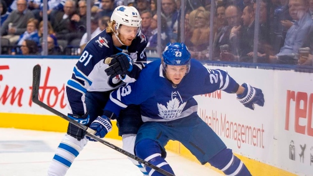 Kyle Connor Travis Dermott, The Canadian Press Kyle Connor Travis Dermott