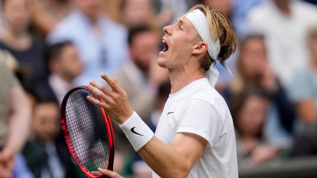 Denis Shapovalov, The Canadian Press Denis Shapovalov