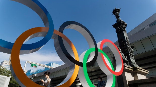 Olympic rings, The Canadian Press Olympic rings