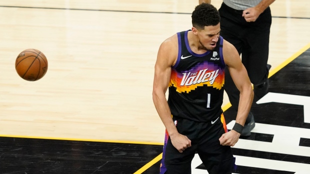 Devin Booker, The Canadian Press Devin Booker