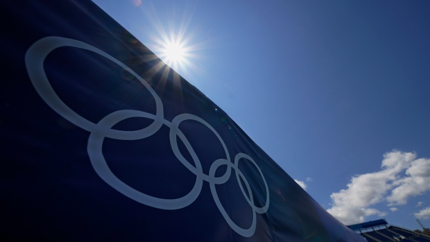 Olympic rings, The Canadian Press Olympic rings