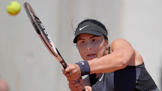 Bianca Andreescu, The Canadian Press Bianca Andreescu