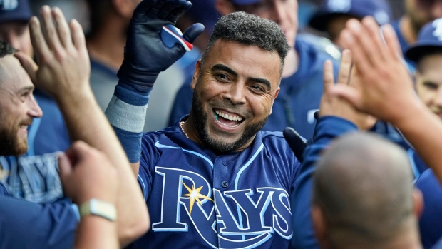 Nelson Cruz Rays debut Tampa Bay Cleveland TSN