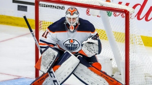 Oilers place veteran G Smith on IR