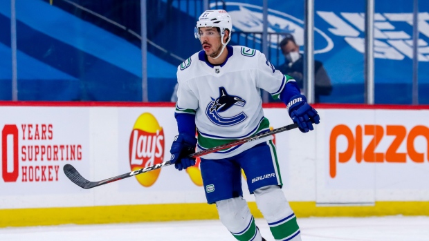Travis Hamonic, Darcy Finley/NHLI via Getty Images Travis Hamonic