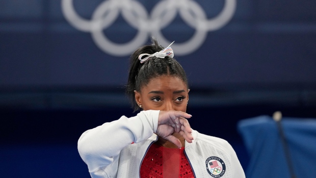 Simone Biles, The Canadian Press Simone Biles